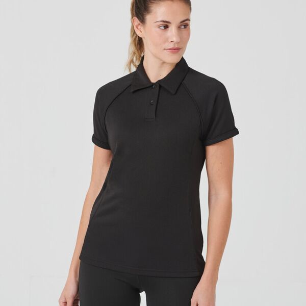 Ladies Piped Performance Polo Thumbnail